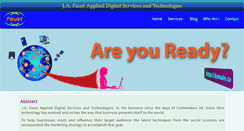Desktop Screenshot of jafaust.com